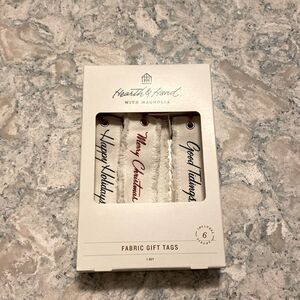 Hearth & Hand Fabric Gift Tags